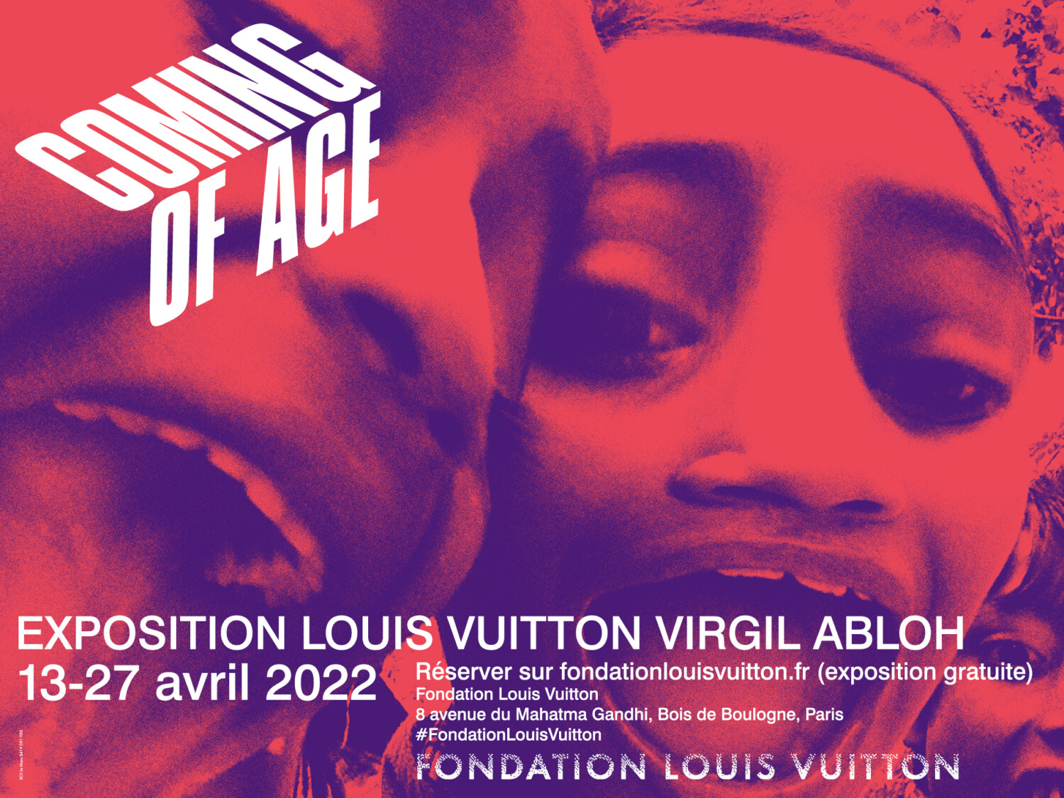 Virgil Abloh's “Coming of Age” Exhibition, presented by the Louis