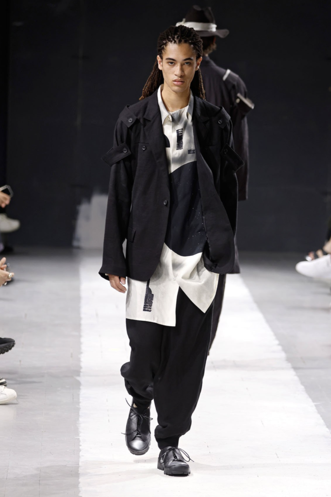 Yohji Yamamoto refines maximalism and considered layering in his SS24 ...